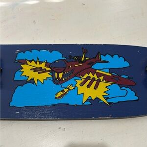Variflex Vintage Skateboard Bomber Graphic Used Condition 1980’s Some wearing
